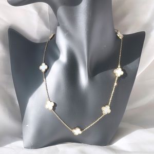 White Clover necklace